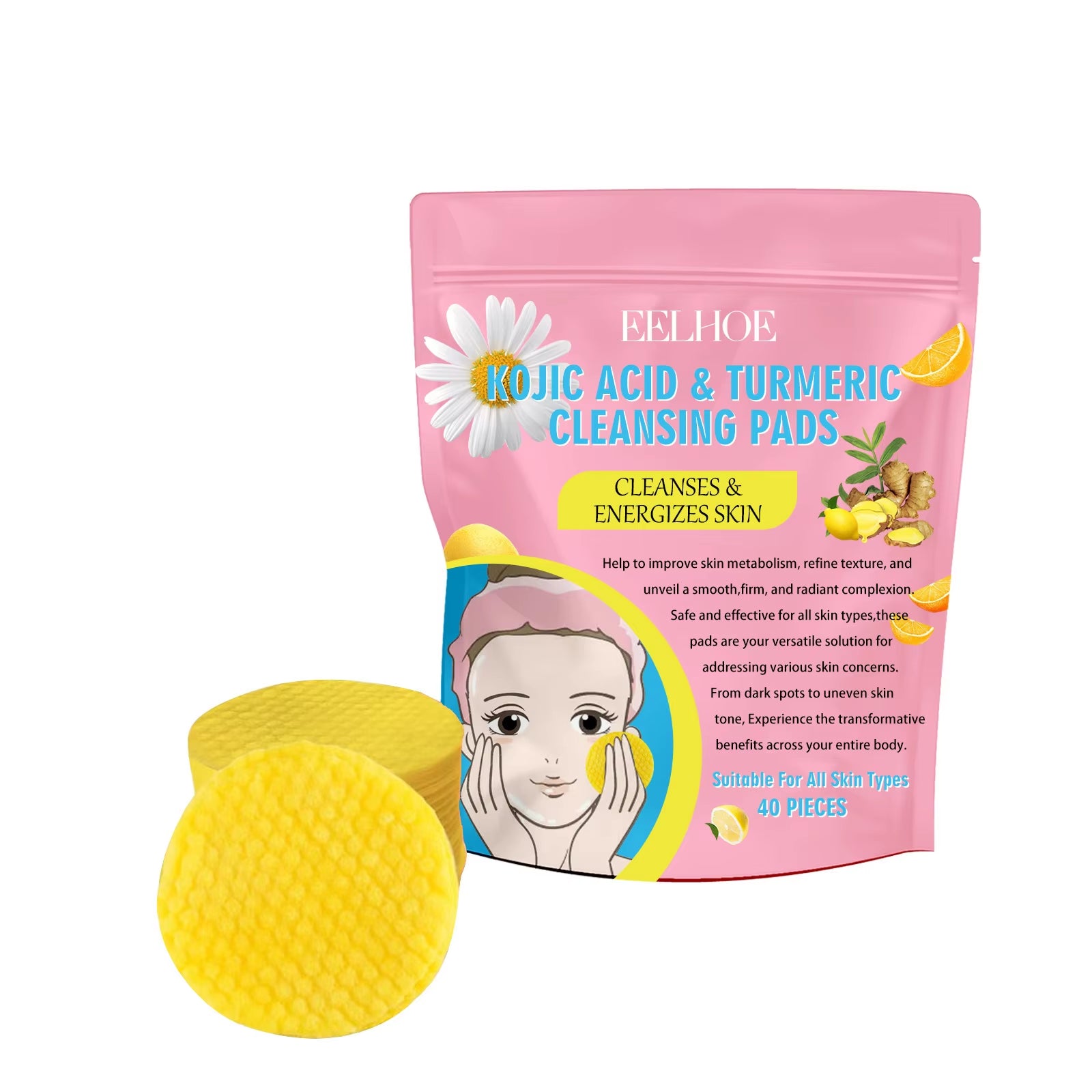 Turmeric Skin Glow Pads