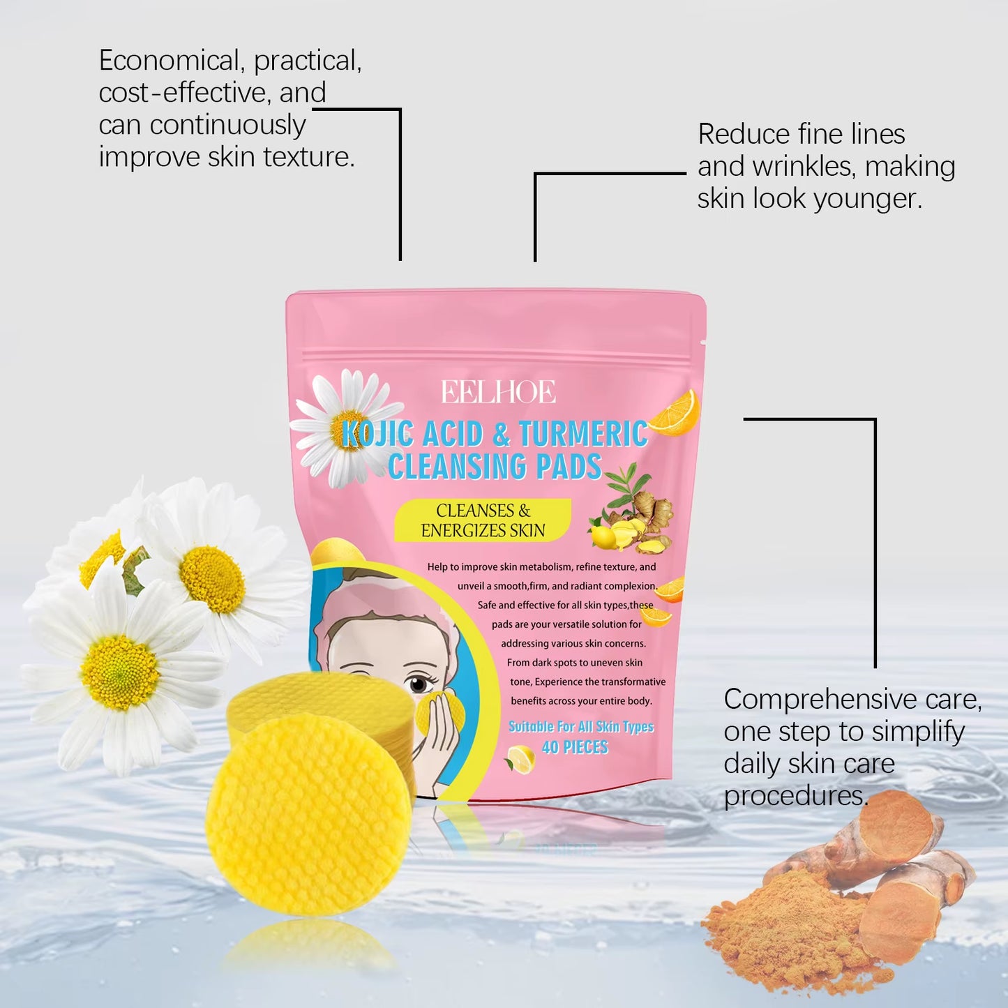 Turmeric Skin Glow Pads