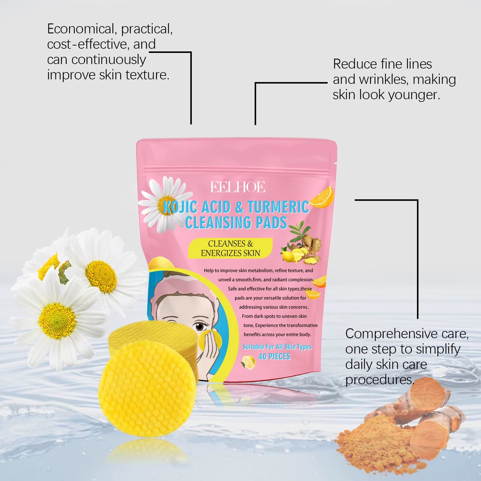 Turmeric Skin Glow Pads
