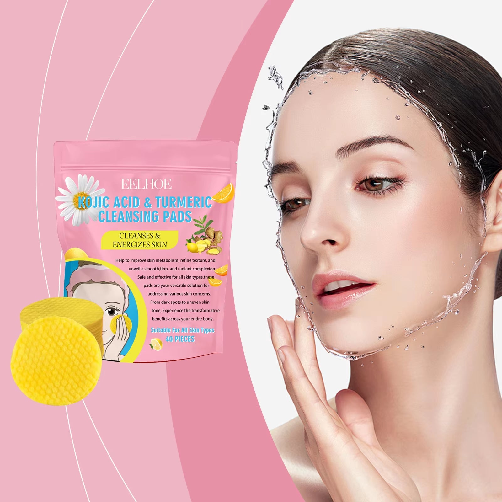 Turmeric Skin Glow Pads