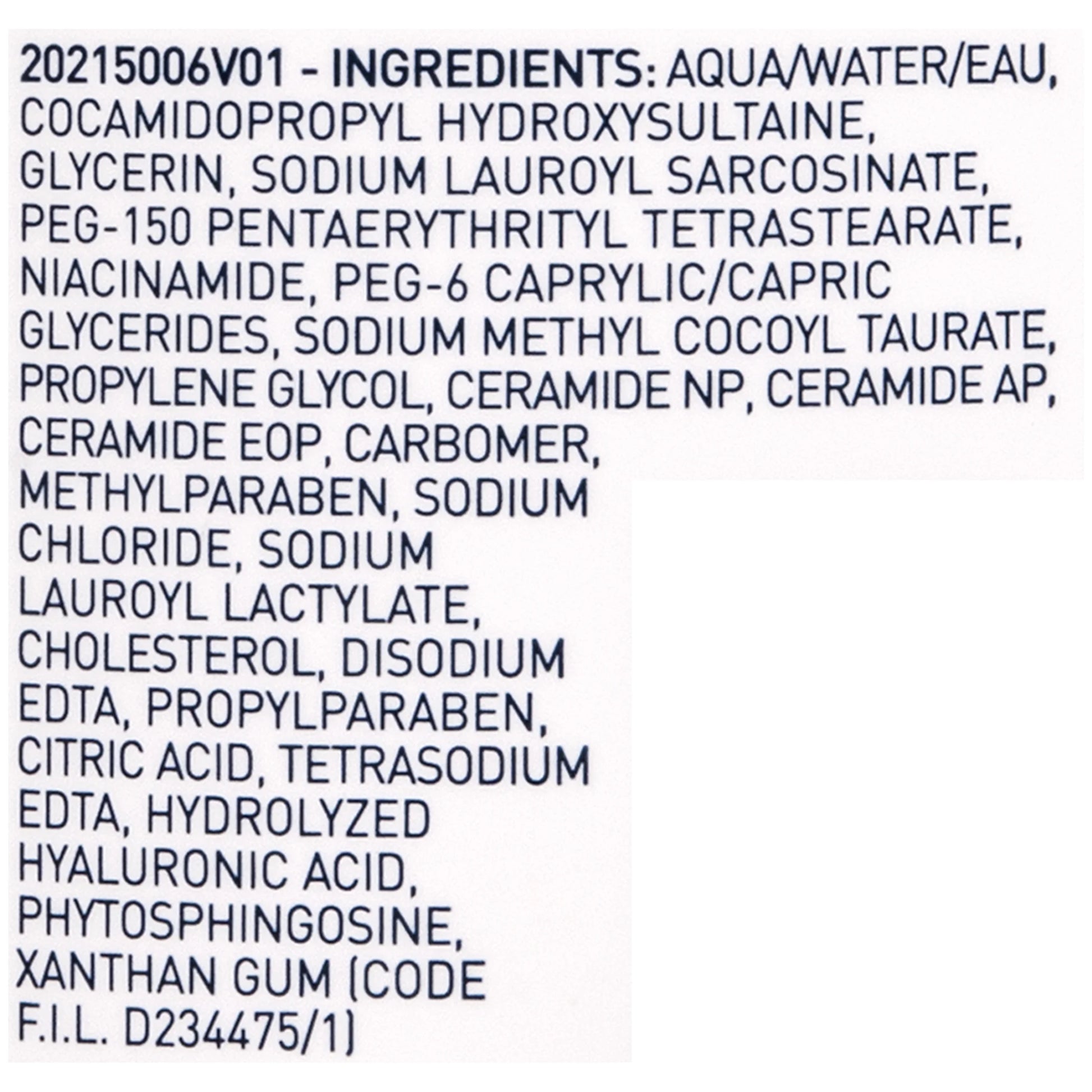 Foaming Facial Cleanser, Daily Face Wash for Normal to Oily Skin, 8 Fl Oz.