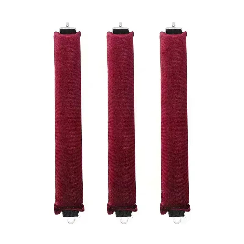 Heatless Hair Curler Satin Sleeping Cap Set No Heat Hair Rollers Curling Rod Headband Soft Curlers Lazy Curls Bonnet Night Hat